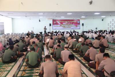 Polres Lebak Gelar Istighosah untuk Pemilu 2019 Yang Aman dan Damai