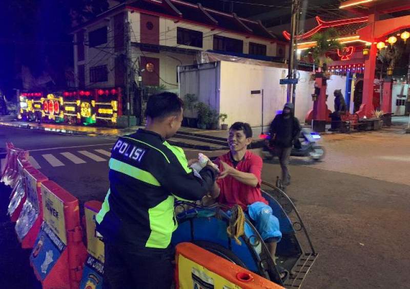 Tukang Becak di Baranangsiang Menjadi Sasaran Satlantas Polresta Bogor Kota, Kenapa?