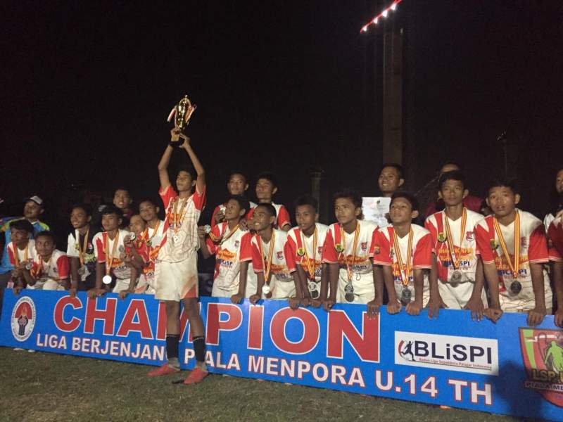 Meski Minim Anggaran dari Pemprov, BTFS Juara 2 Piala Menpora U-14 2019