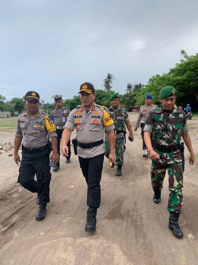 Kapolresta Tangerang Pantau Kondisi Pesisir Tanjung Kait