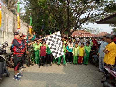 Jalan Sehat dan Fun Bike di Kecamatan Solear.