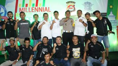 Polda Banten Gelar Milenial Road Safety Festival