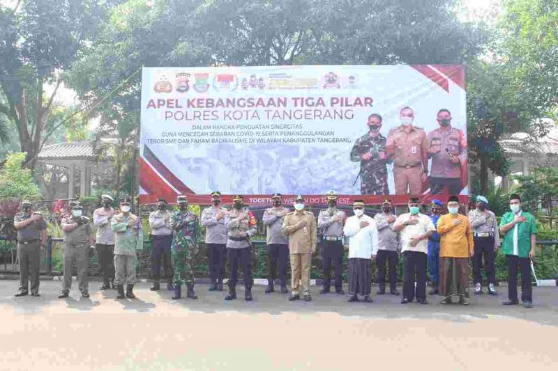 Apel Tiga Pilar, Wabup Tangerang Tegaskan Pentingnya Sinergisitas