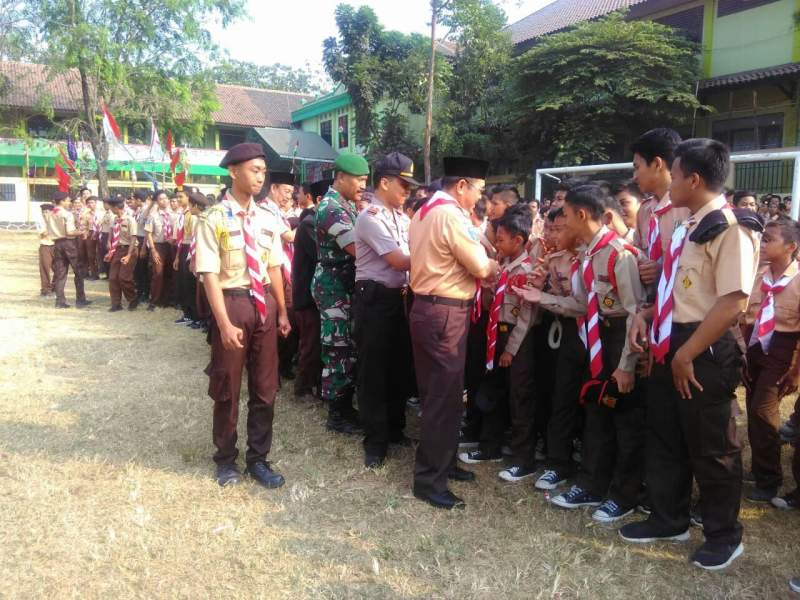 Peringatan Hari Pramuka di Kecamatan Balaraja.