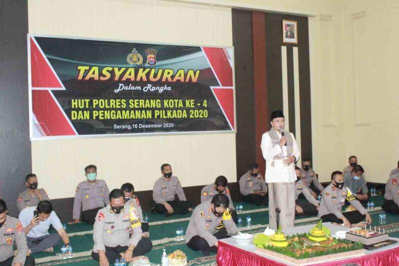 Foto : Polres Serang Kota Gelar Tasyakuran