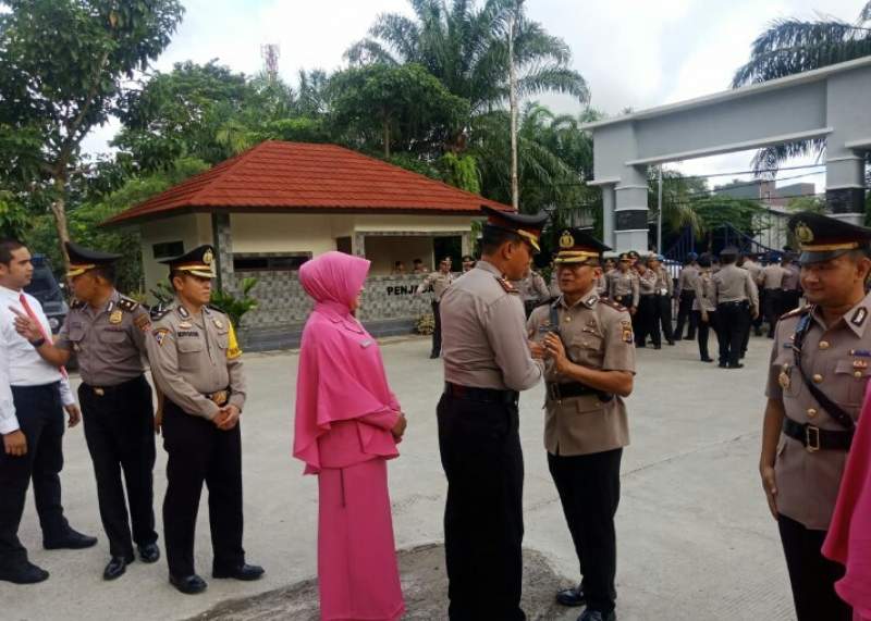 Sertijab Kapolsek Balaraja, Kompol Wendy Jadi Wakapolres Lebak