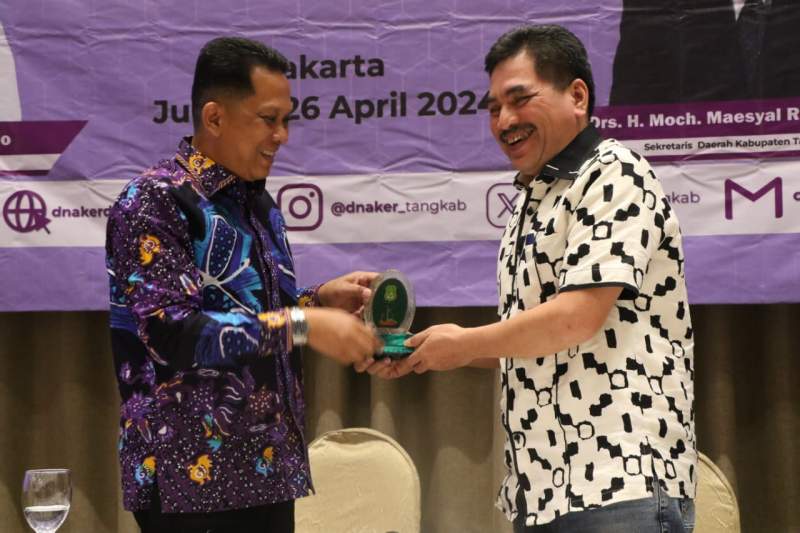 Pj Bupati Tangerang Dan Pj Kabupaten Sidenreng Rappang Tandatangani MOU Kerjasama Antar Daerah