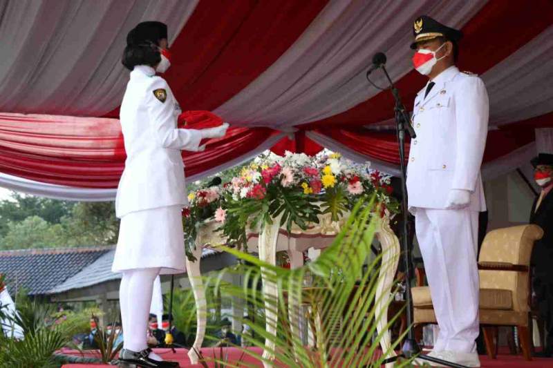 Upacara Bendera Di Kabupaten Tangerang Berlangsung Khidmat Meski Sederhana