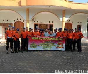 Peringati Hari Bhayangkara Ke-73, Ditpolairud Polda Banten Kerja Bhakti Bersih-Bersih Tempat Ibadah