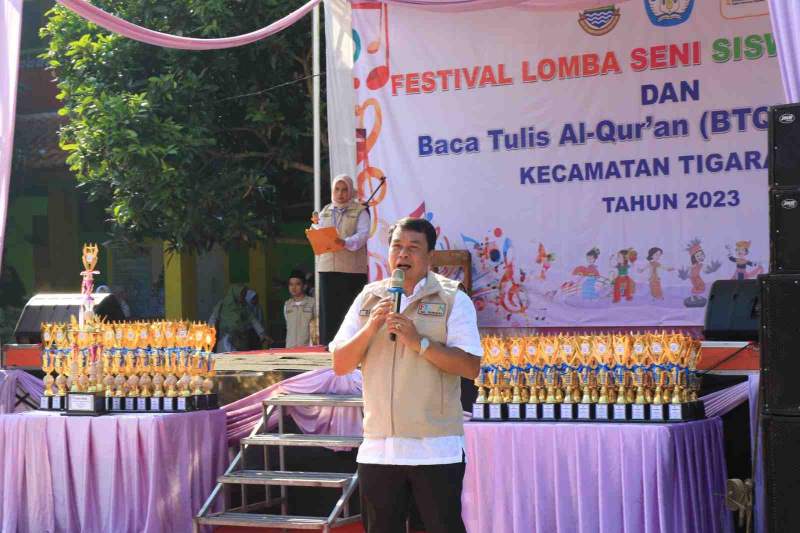 Sekda Buka Festival Lomba Seni dan Baca Tulis Al-Qur&#039;an di Kecamatan Tigaraksa