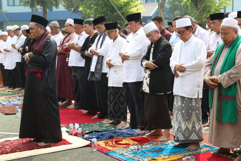 Memohon Turun Hujan, PDAM TKR Gelar Sholat Istisqa