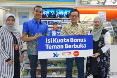 Isi Kuota Internet XL di Indomaret, Dapat Bonus Produk Coca-Cola dan Potongan Harga