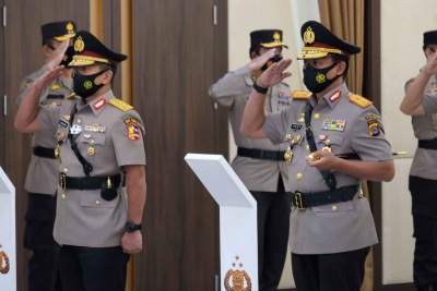 Irjen Pol Dr Rudy Heriyanto, SH, MH, M.B.A Resmi Jabat Kapolda Banten