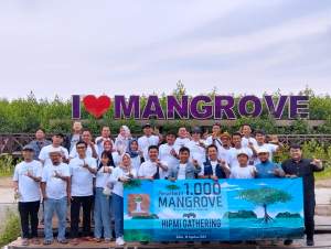 BPC HIPMI Kabupaten Tangerang, Lakukan Gerakan Tanam 1000 Pohon Mangrove