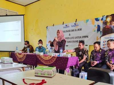 Kegiatan Sosialisasi JKK dan JKM Kecamatan Pakuhaji