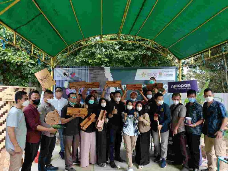 Taman Ide Bersama Nalaktak Kai Gelar Workshop Pengolahan Kayu Limbah Palet Menjadi Barang Yang Bermanfaat