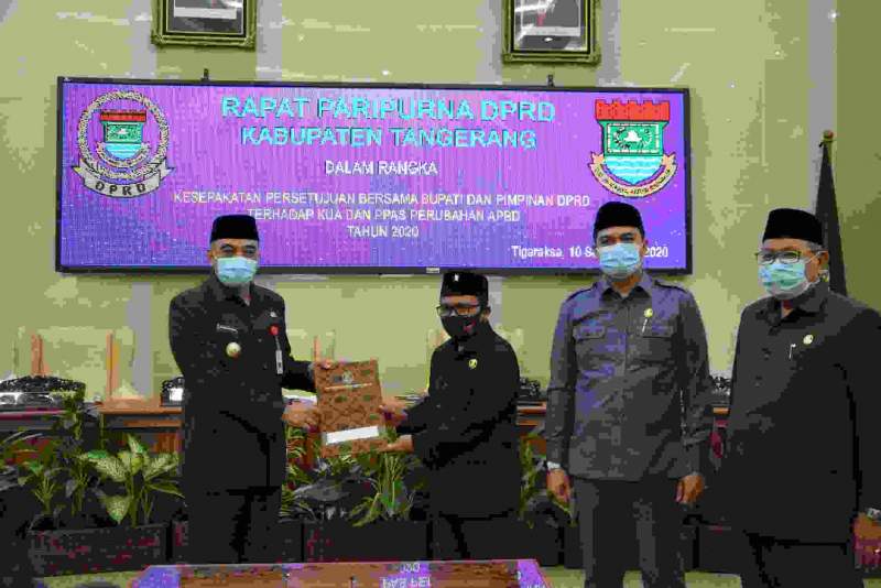 Bupati Zaki Sampaikan Pidato Nota Kesepakatan KUA dan PPAS Anggaran Perubahan