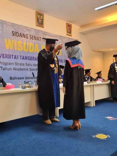 Universitas Tangerang Raya (UNTARA) Terapkan Protokol Kesehatan Secara Ketat Pada Prosesi Wisuda