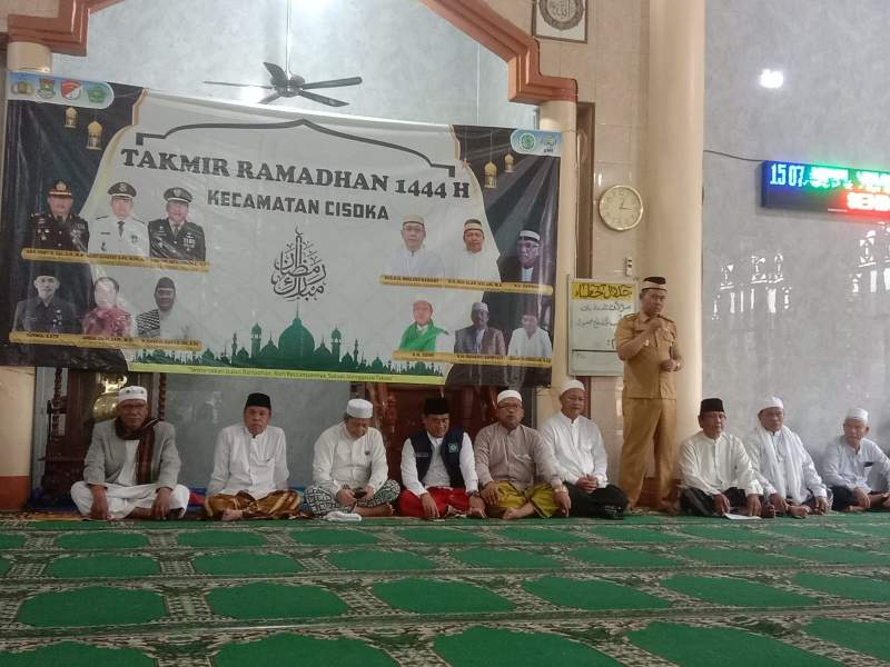 PEMERINTAH KECAMATAN CISOKA GELAR TAKMIR RAMADHAN DI 10 DESA