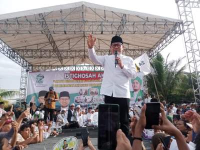 Cak Imin Optimis Pasangan AMIN Menang Telak di Solear Banten