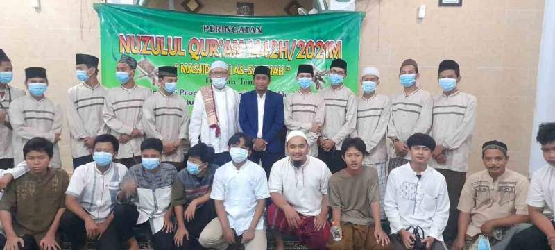 Peringatan Nuzulul Qur-an  Masjid Jami As-sakinah Berjalan Tertib dan Lancar