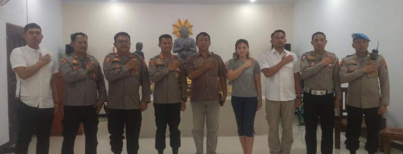 Pengamanan Imlek, Kapolres Tangerang Kota Datangi Cetya Dharma Manggala