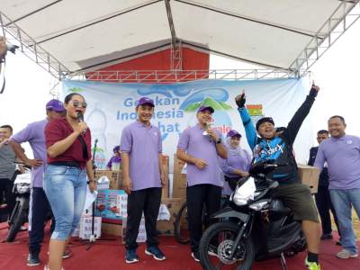 Fun Bike dan Senam Bersama Berlangsung Seru dan Meriah