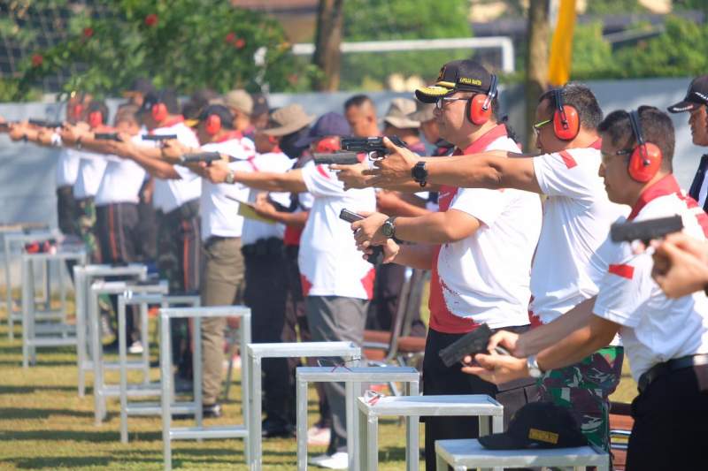 Kapolda Banten Buka Kejuaraan Menembak Kapolda Banten Open 2019