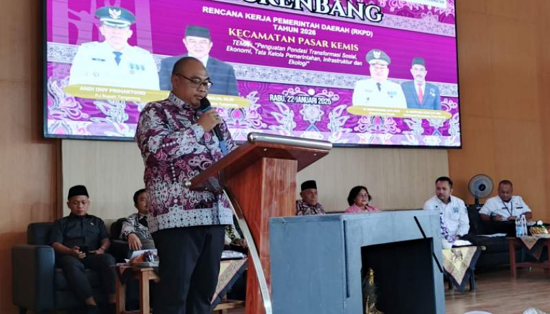 Musrenbang 2026 Kecamatan Pasar Kemis Prioritaskan Tiga Sektor