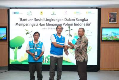 Komitmen Hijau PT PLN IP UBP Banten 3 Lontar Dan PLN EPI Dalam Rangka Hari Menanam Pohon Indonesia Tahun 2024