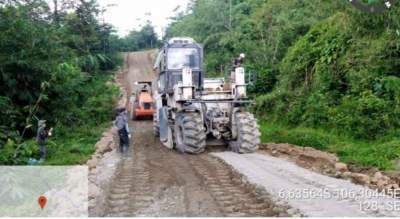 DPUPR Lebak Kebut Pembangunan Ruas Jalan Muncang - Sobang dan Cigemblong