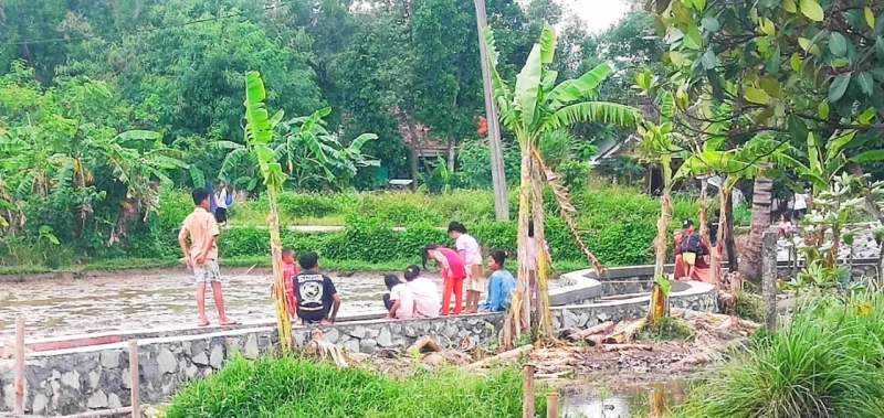 Warga Situgabug Sambut Baik Pembangunan Turap