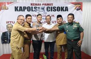 Kenal Pamit, Para Camat Apresiasi Kapolsek Cisoka Polresta Tangerang