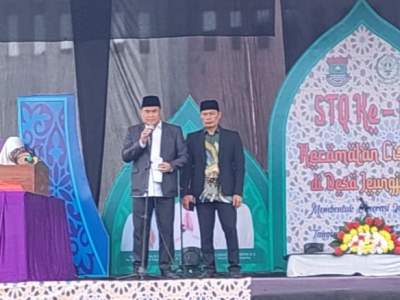 Kepala KUA Kecamatan Cisoka Pimpin Do&#039;a STQ Tahun 2024