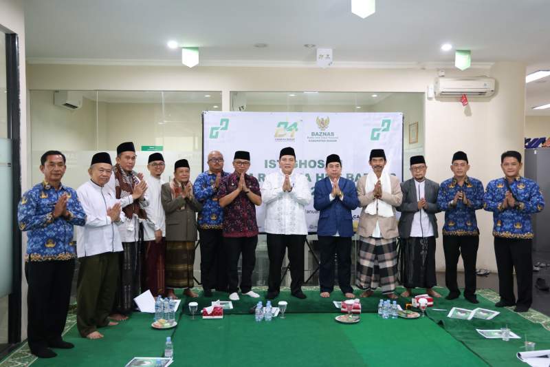 HUT ke-24 Baznas: Pj. Bupati Bogor Sampaikan Terima Kasih atas Dukungan Pembangunan